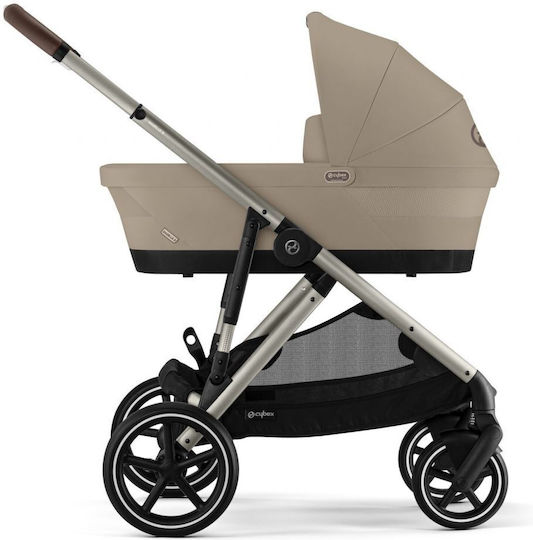Cybex Gazelle S Baby Stroller Suitable for Newborn Beige Taupe Frame 12.6kg