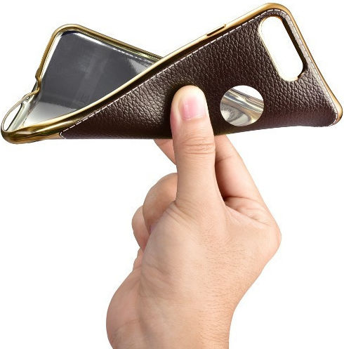 Xoomz Xoomz 635 Back Cover Δερματίνης Ροζ (iPhone 6/6s)