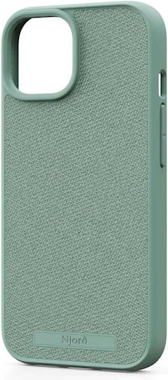 Njord Back Cover Fabric 2mm Turquoise (iPhone 15 Pro Max)