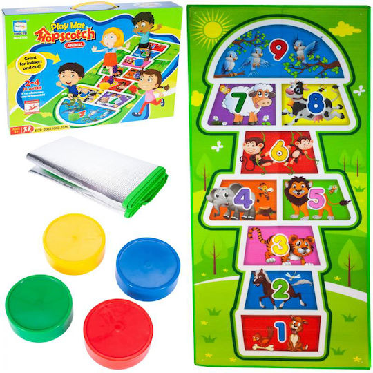 Επιτραπέζιο Παιχνίδι Hopscotch για 2-4 Παίκτες 3+ Ετών MalPlay