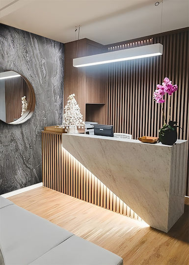 3D Wall Panels From PVC With Glue Grey 122x122x0.28cm