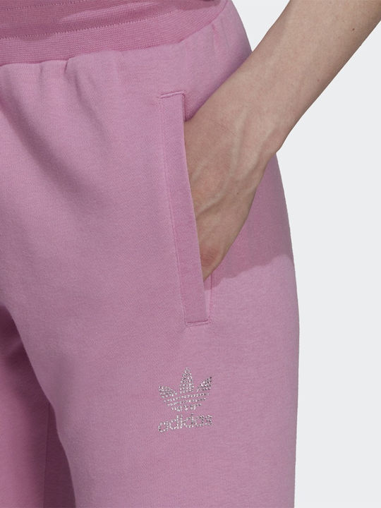 Adidas Damen-Sweatpants Ausgestellt Rosa