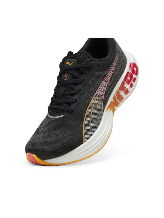 Deviate Nitro 2 Ανδρικά Αθλητικά Παπούτσια Running Μαυρο