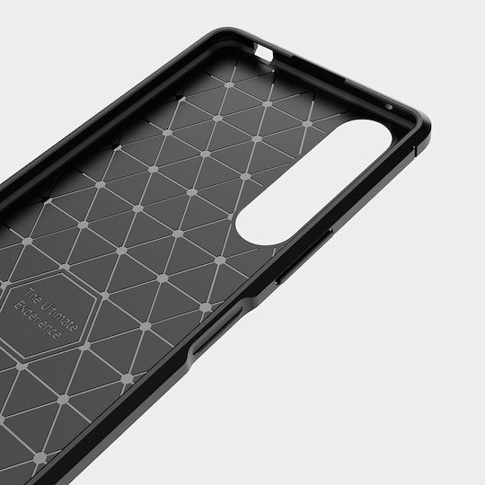 Back Cover Πλαστικό / Σιλικόνης Μαύρο (Xperia 1 II)