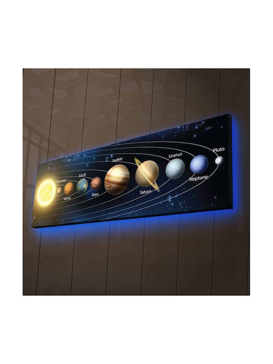 mit LED-Beleuchtung 90x90cm