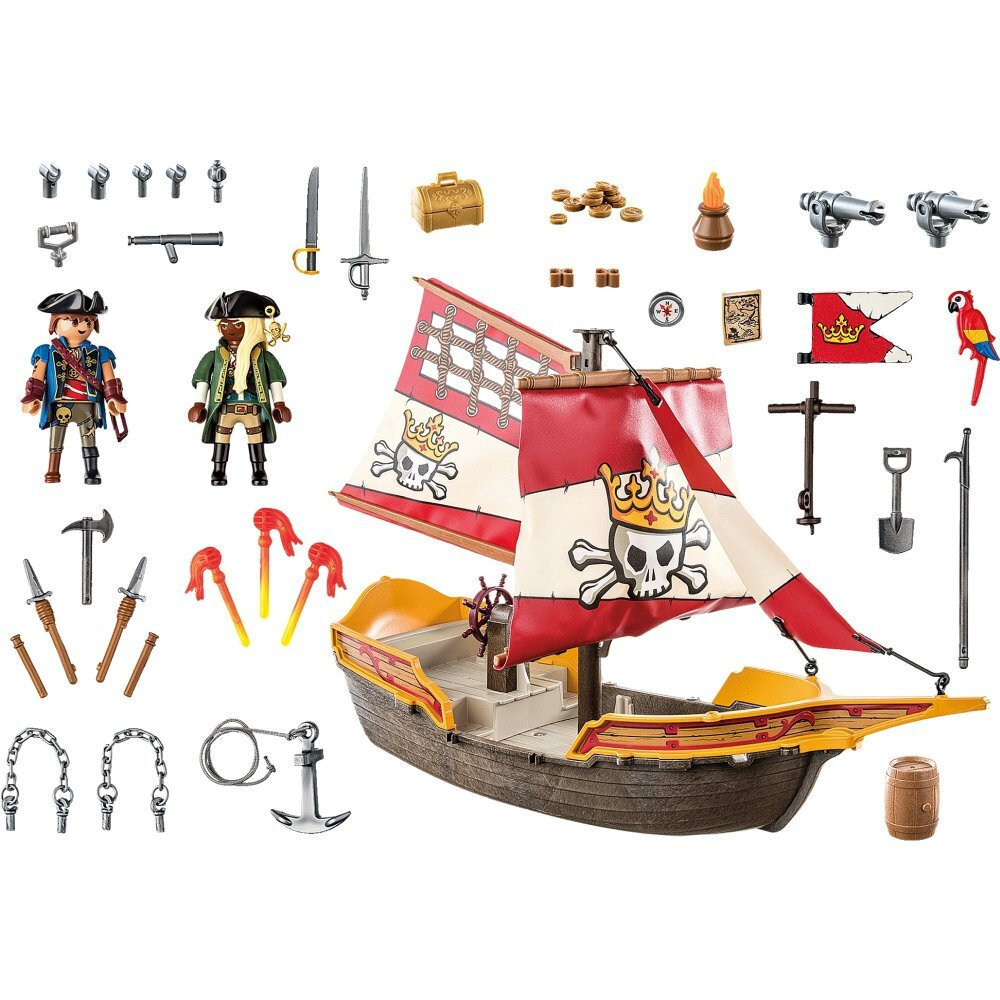 Figurines Playmobil Pirates - Lot De 4 - Série N3 - Occasion