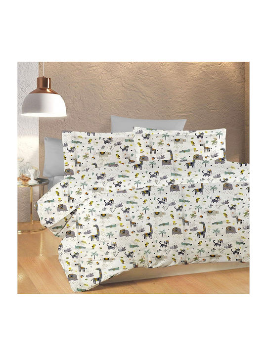 Dimcol Bebe Baby Cotton Pillowcase Multicolour 35x45cm