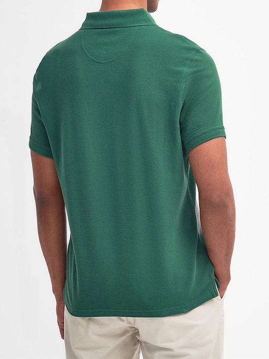 Polo Short Sleeve Blouse Green