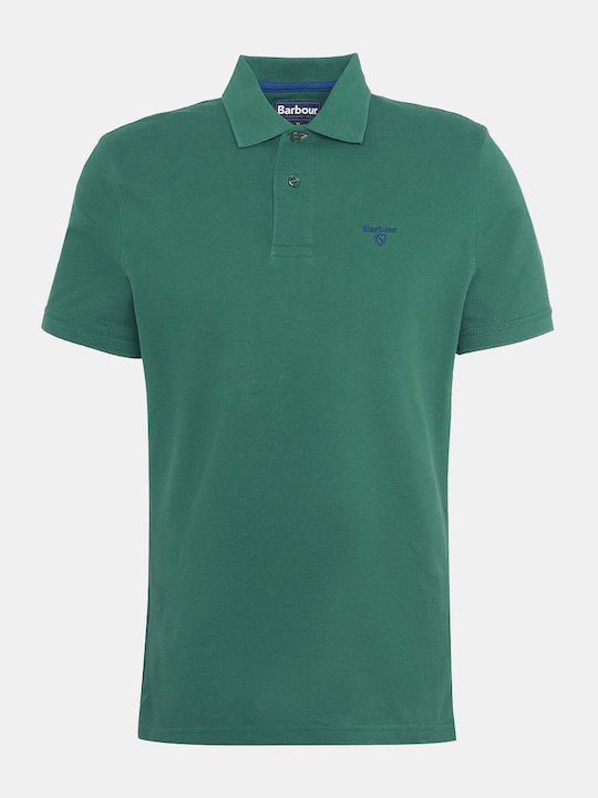 Polo Short Sleeve Blouse Green