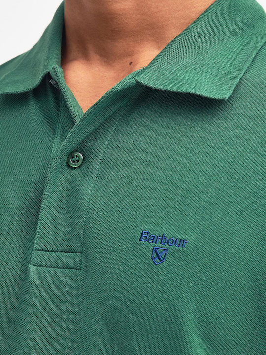 Polo Short Sleeve Blouse Green