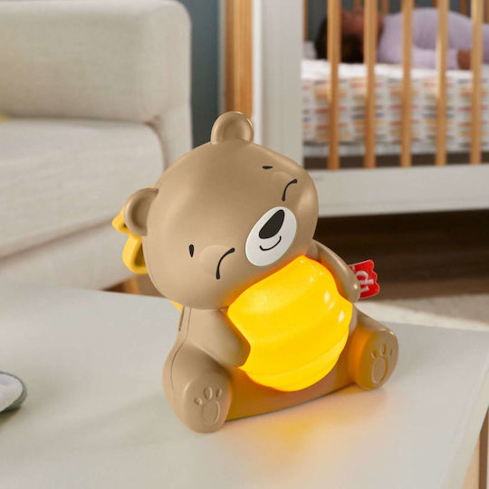 Fisher-price Hrb18 Baby Night Light Brown, White