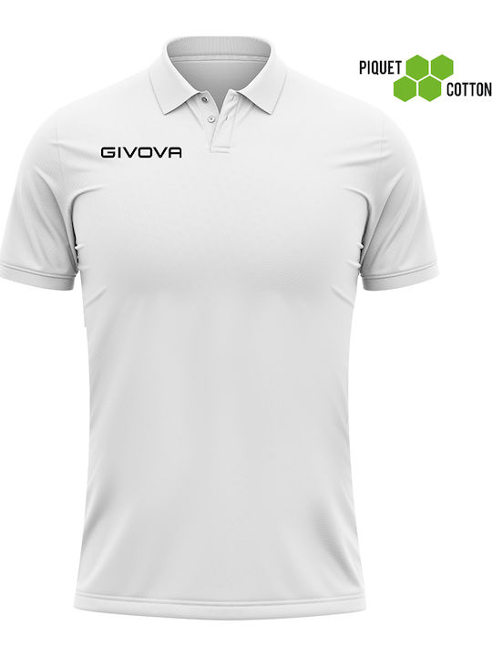 Polo Summer Polo Bluză sport cu mânecă scurtă Albă