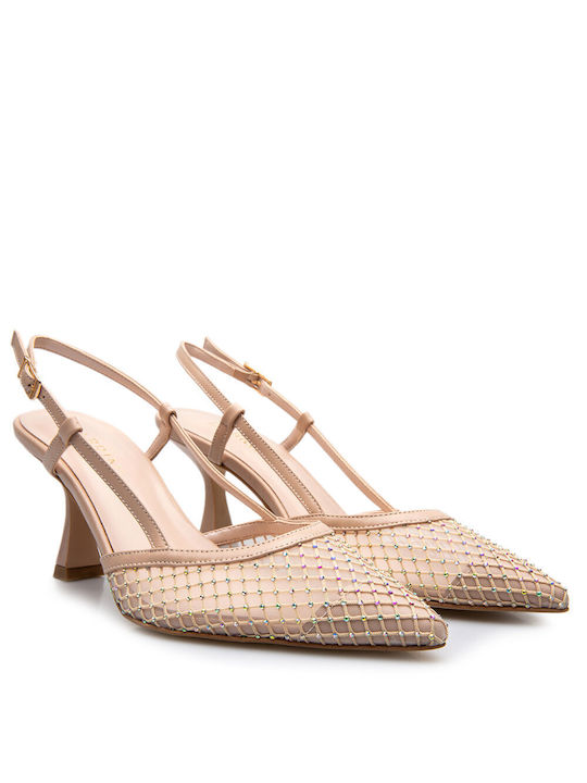 Labrini Beige Heels