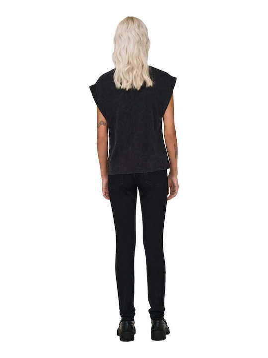 Only Damen T-Shirt Black