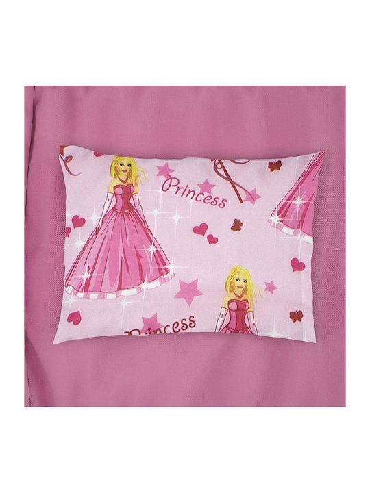 Dimcol Princess Kids Pillowcase 50x70cm Pink