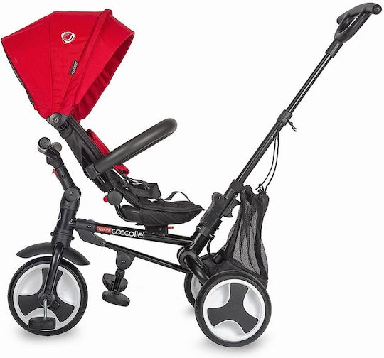 Coccolle Spectra Klappbares & Wandelbares Kinderdreirad für 1-3 Jahre Rot