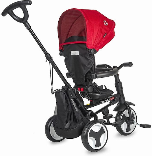 Coccolle Spectra Klappbares & Wandelbares Kinderdreirad für 1-3 Jahre Rot