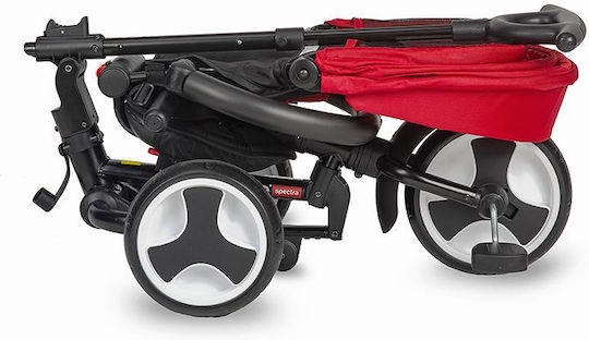 Coccolle Spectra Klappbares & Wandelbares Kinderdreirad für 1-3 Jahre Rot