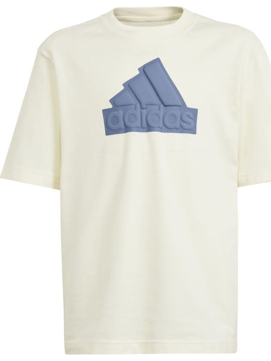 Adidas U Fi Logo T Is4411 Adidas Μπεζ