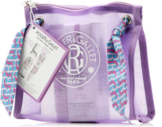 Roger & Gallet Feuille De The Wellbeing Women's Set with Body Mist 3pcs