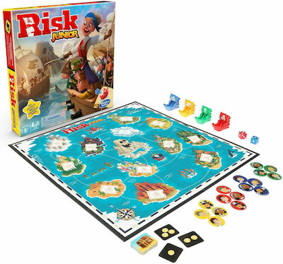 Hasbro Επιτραπέζιο Παιχνίδι Risk Junior (Αγγλική Έκδοση) για 2-4 Παίκτες 5+ Ετών