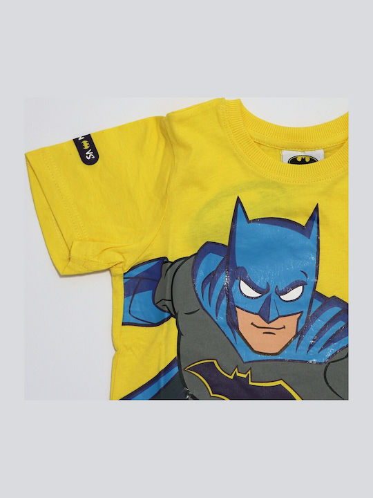 Kinderoberteile Kurzärmelig Gelbe Batman