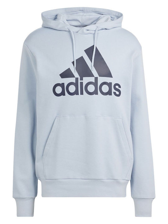 Essentials French Terry Big Logo Суитшърт с Качулка Blue