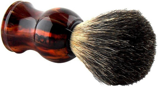 Muhle Gustav 81HA Shaving Brush Brown with Badger Bristle 34mm