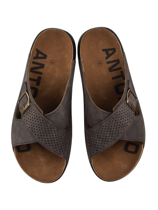 Yfantidis Men's Sandals Brown