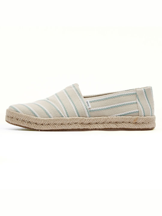 Toms Damen Espadrilles in Beige Farbe