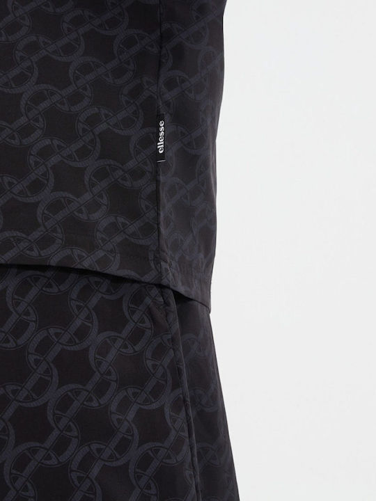Kurzärmlig Hemd Black
