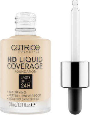 Catrice Cosmetics HD Liquid Coverage Liquid Make Up 05 Ivory Beige 30ml