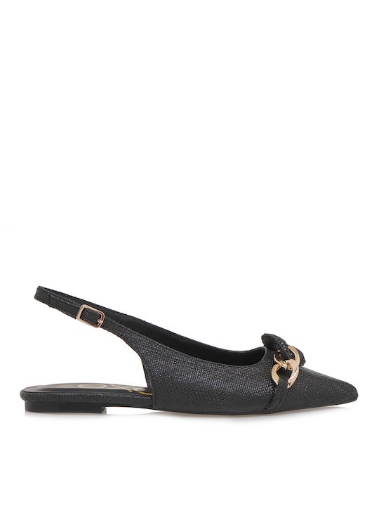 Exe Pantofi balerini pentru femei Slingback in Negru Culori