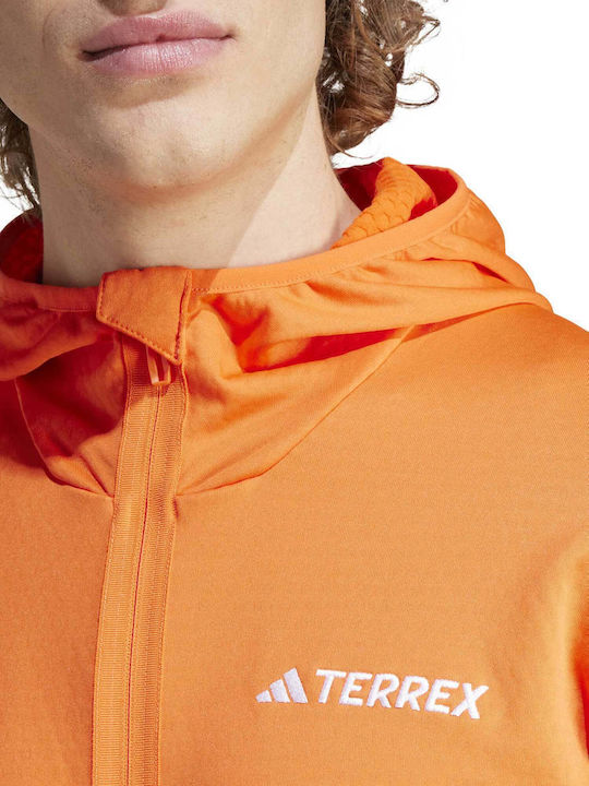 Terrex Xperior Light Fleece Sportjacke Orange