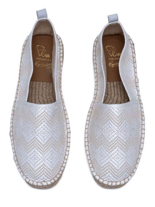 Fabric Men's Espadrilles in Beige Color