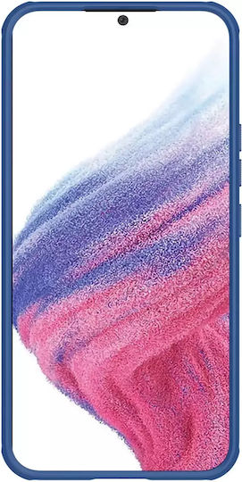Nillkin Super Frosted Umschlag Rückseite Kunststoff / Silikon Blau (Galaxy A54)