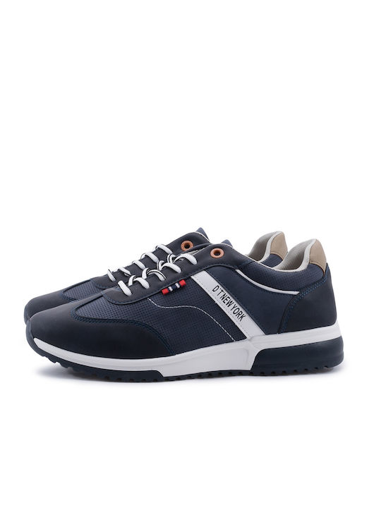 Love4shoes Herren Sneakers Blau