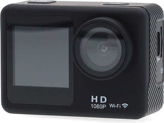 Nedis ACAM31BK 32GB Action Camera Full HD (1080p) με Οθόνη 2" και Wi-Fi Μαύρη
