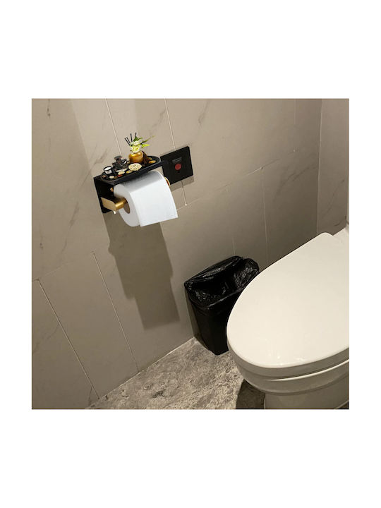 Paper Holder Metallic Black