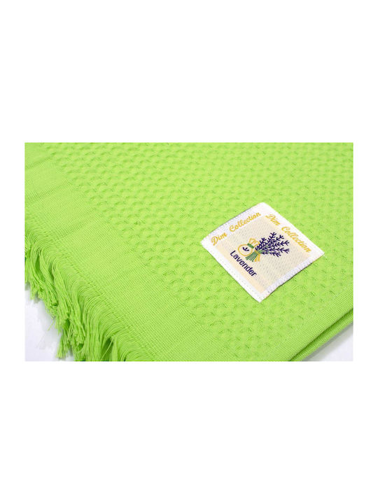 Dimcol Geschirrtuch aus 100% Baumwolle in Grün Farbe 45x65cm