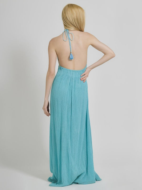 Ble Resort Collection Maxi Abendkleid Turquoise