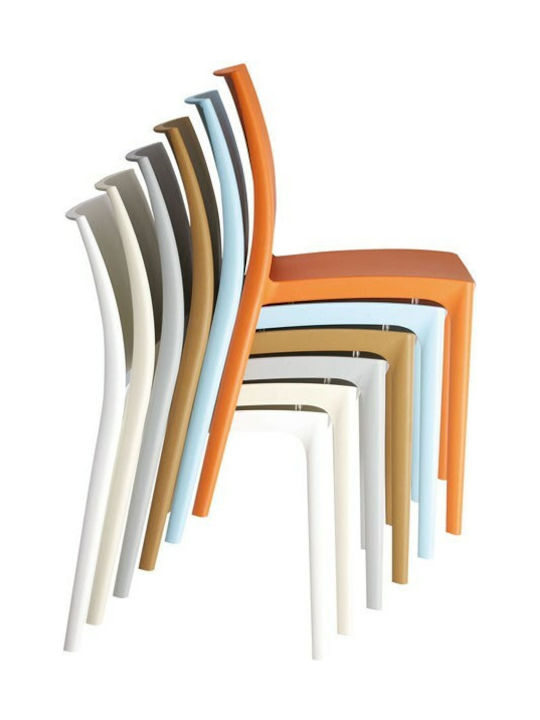 Outdoor Chair Polypropylene Maya Light Blue 22pcs 44x50x81cm
