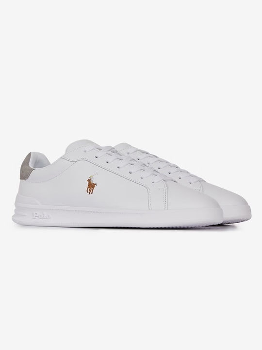 Ralph Lauren Heritage Court Ii Sneakers White / Grey