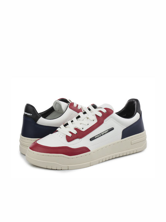 Ralph Lauren Sneakers White / Red / Navy