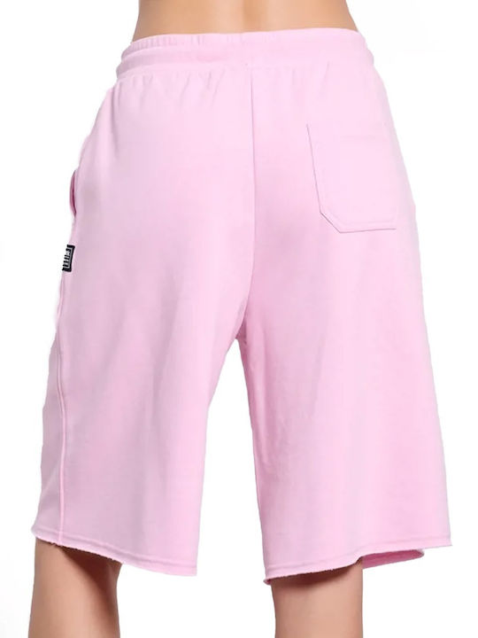 BodyTalk Women's Sporty Bermuda Shorts Pink