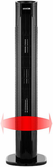 Sencor Ventilator Tip Turn 50W Cu Telecomandă Negru