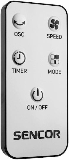 Sencor Ventilator Tip Turn 50W Cu Telecomandă Negru