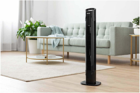 Sencor Ventilator Tip Turn 50W Cu Telecomandă Negru