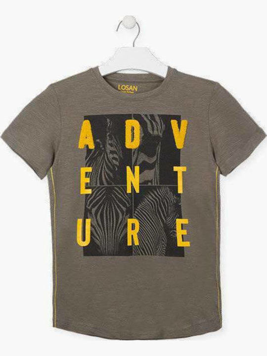 Kinderoberteile T-Shirts Khaki