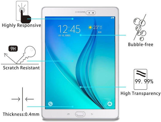 2.5D 0.4mm Tempered Glass (Galaxy Tab A 9.7)